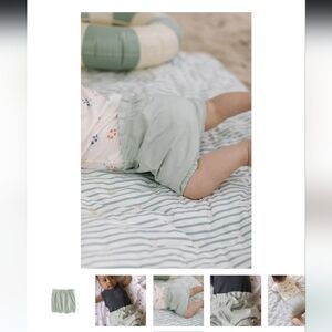 Pehr light green baby bloomer